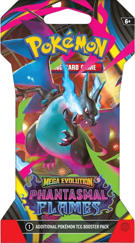 Mega Evolution Phantasmal Flames Sleeved Booster Pack