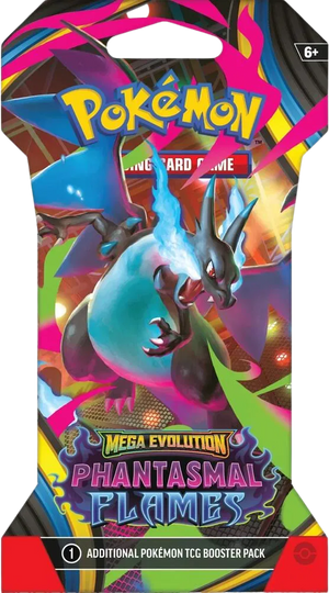 Mega Evolution Phantasmal Flames Sleeved Booster Pack
