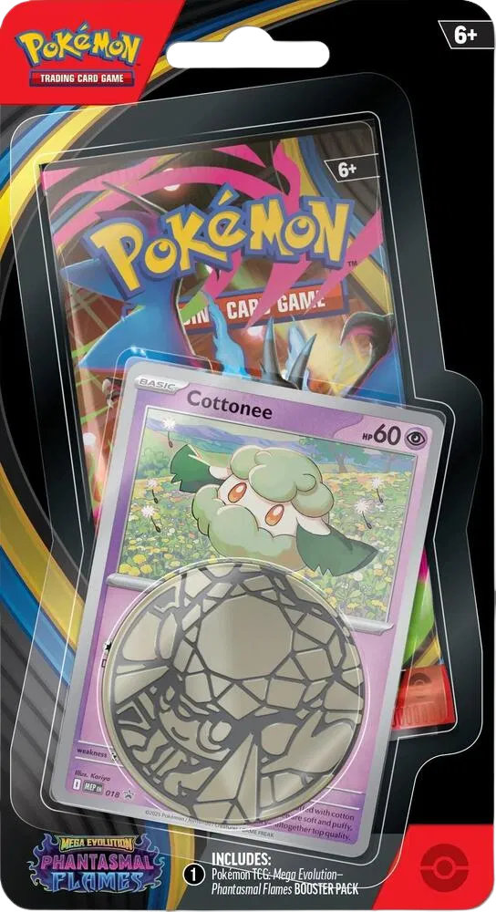 Mega Evolution Phantasmal Flames Blister Pack Cottonee