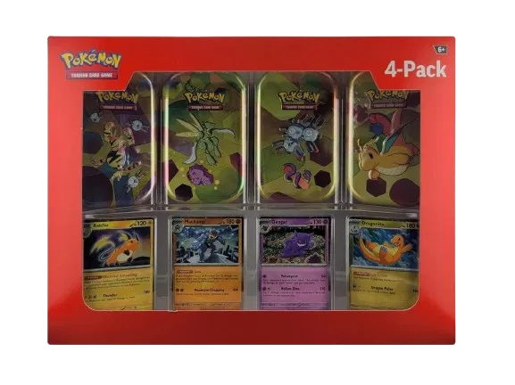 Pokémon 151 Mini Tin 4-Pack
