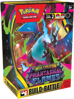 Mega Evolution Phantasmal Flames Build & Battle Box