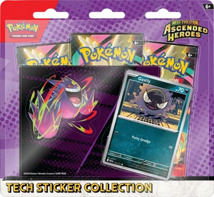 Mega Evolution Ascended Heroes Tech Sticker Collection Gastly