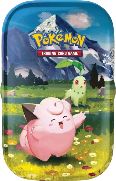 Pokémon TCG Mini Tin Clefairy & Chikorita