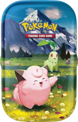 Pokémon TCG Mini Tin Clefairy & Chikorita