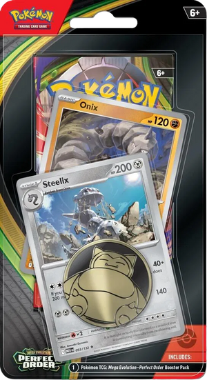 Pokemon TCG Perfect Order Steelix Checklane Blister