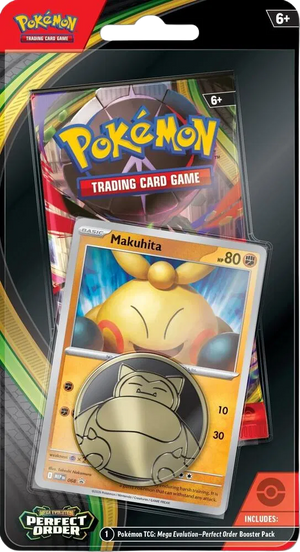 Mega Evolution Perfect Order Blister Pack Makuhita