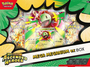 Mega Evolution Ascended Heroes Mega Meganium ex Box
