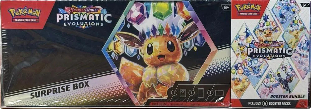 Prismatic Evolutions Surprise Box & Booster Bundle